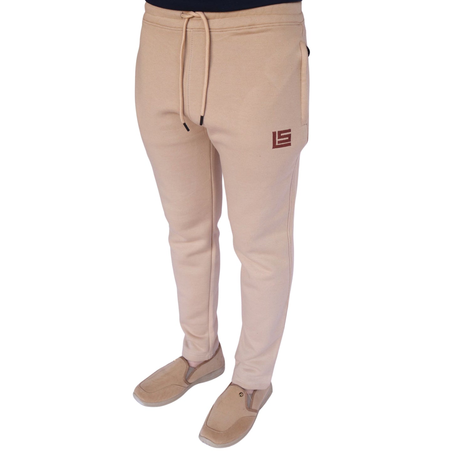 Regular Fit Sweatpants - Black, Navy & Beige