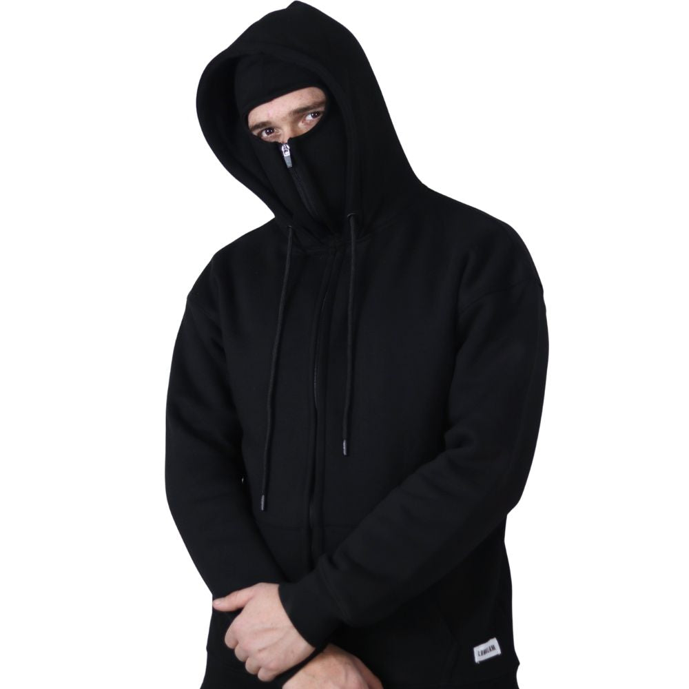 Balaclava Hoodie - Black Daku Mode