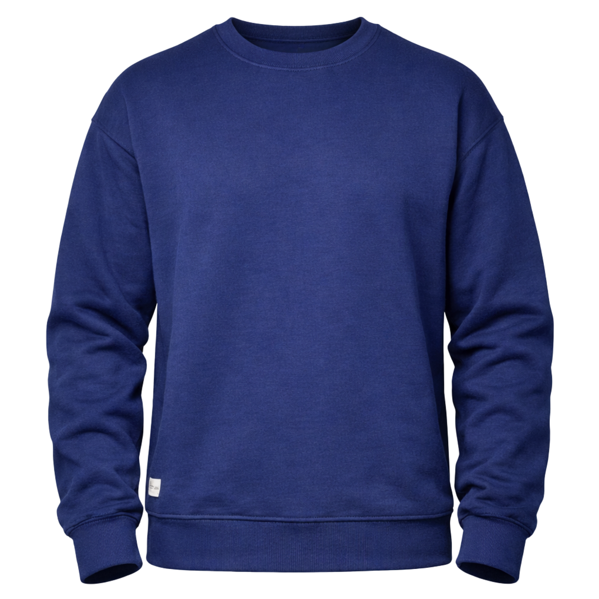 Navy Sweatshirt with Thumbhole Sleeves