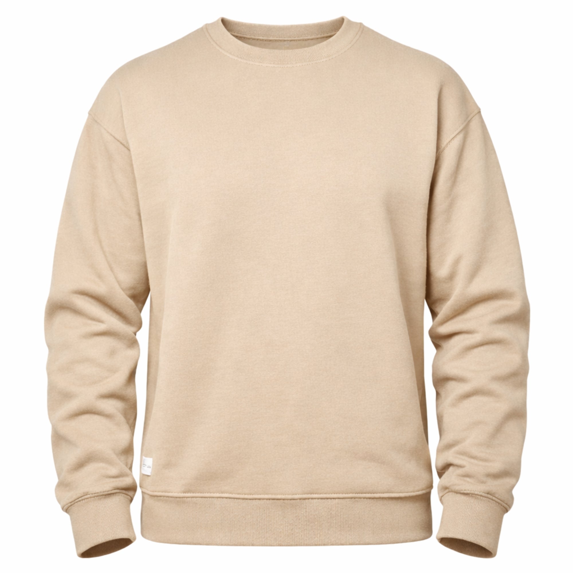 Baige Sweatshirt with Thumbhole Sleeves