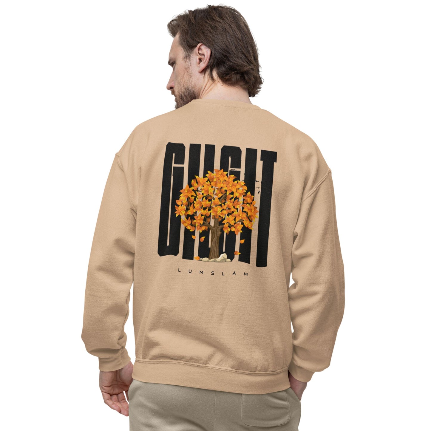 Gilgit Sweatshirt - Black, Navy & Beige