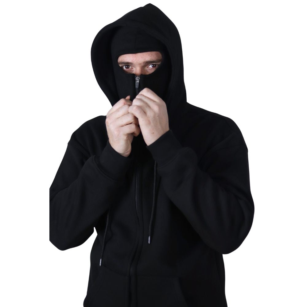 Balaclava Hoodie - Black Daku Mode