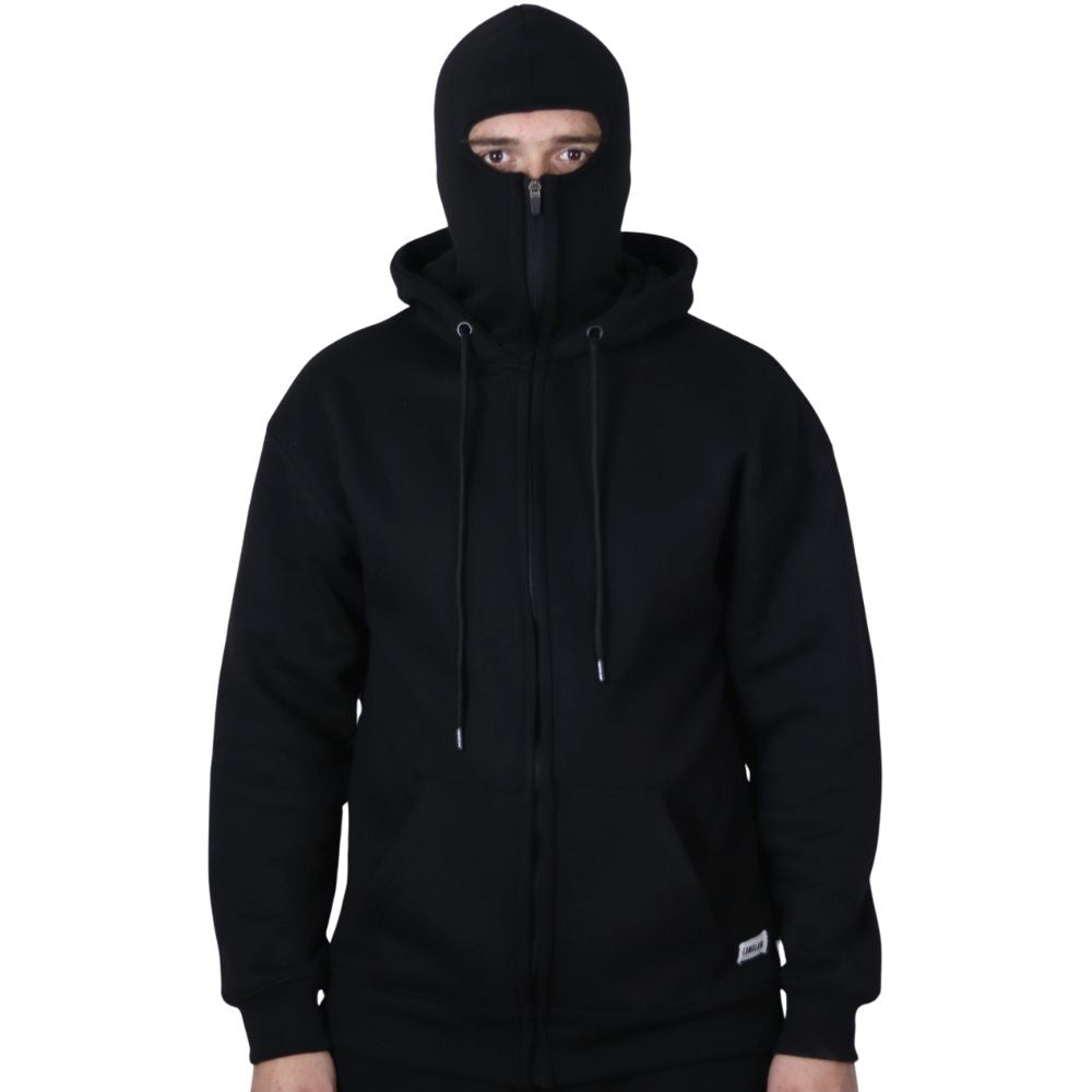 Balaclava Hoodie - Black Daku Mode