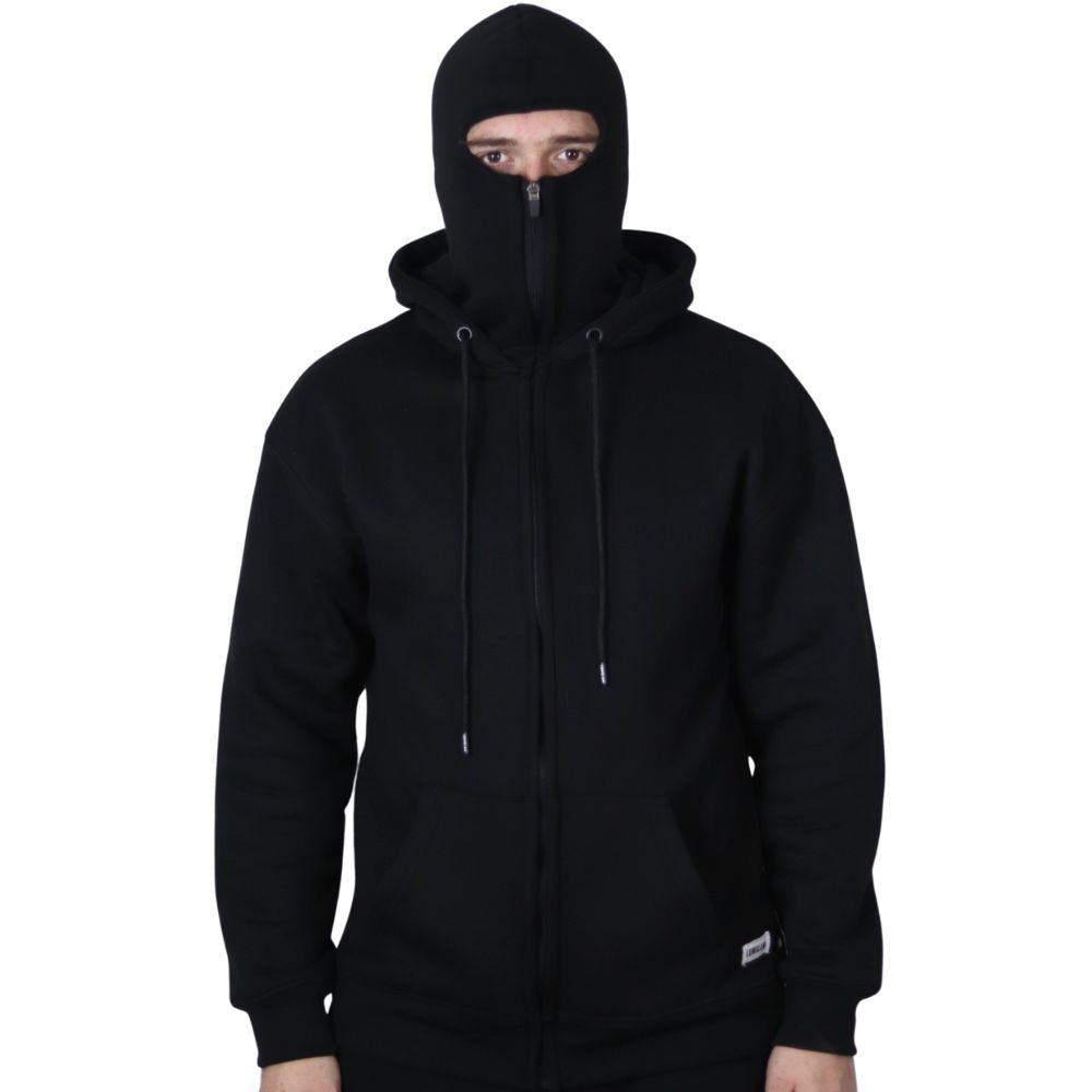 Balaclava Hoodie - Black Daku Mode