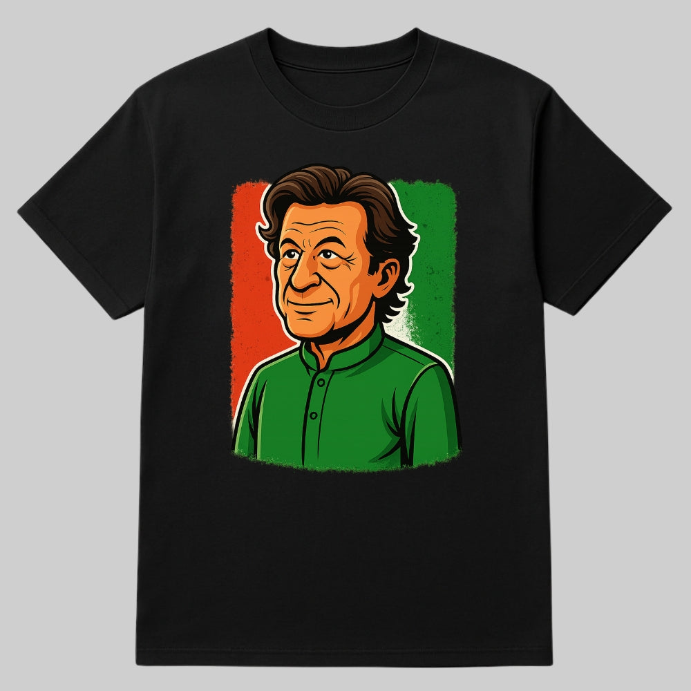 Imran Khan Cartoon T-Shirt -  PTI Merch Drop