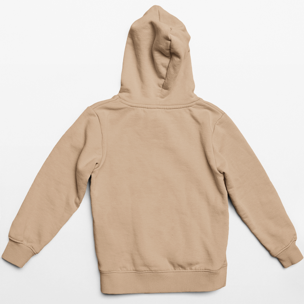 Plain Beige Hoodie | Unisex | Premium Cotton Fleece
