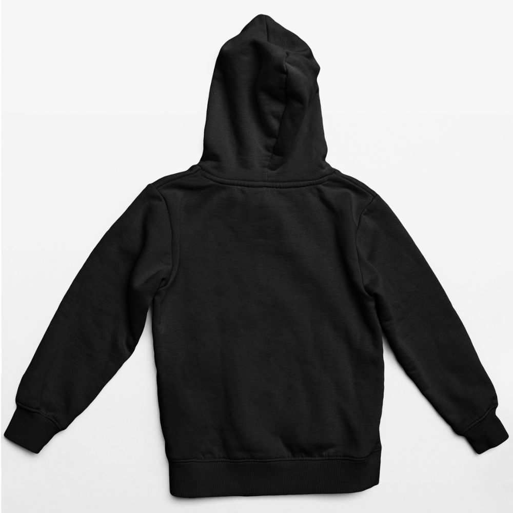 Plain Black Hoodie | Unisex | Premium Cotton Fleece